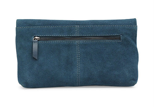 Markberg Rika Teal Suede Clutch Markberg Rika Teal Suede Clutch