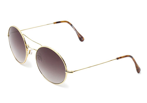 Illesteva Delon Gold with Brown Gradient Sunglasses Illesteva Delon Gold with Brown Gradient Sunglasses