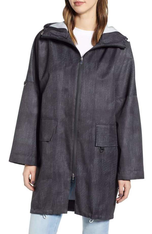 Sosken - Denim Honor Raincoat | Garmentory