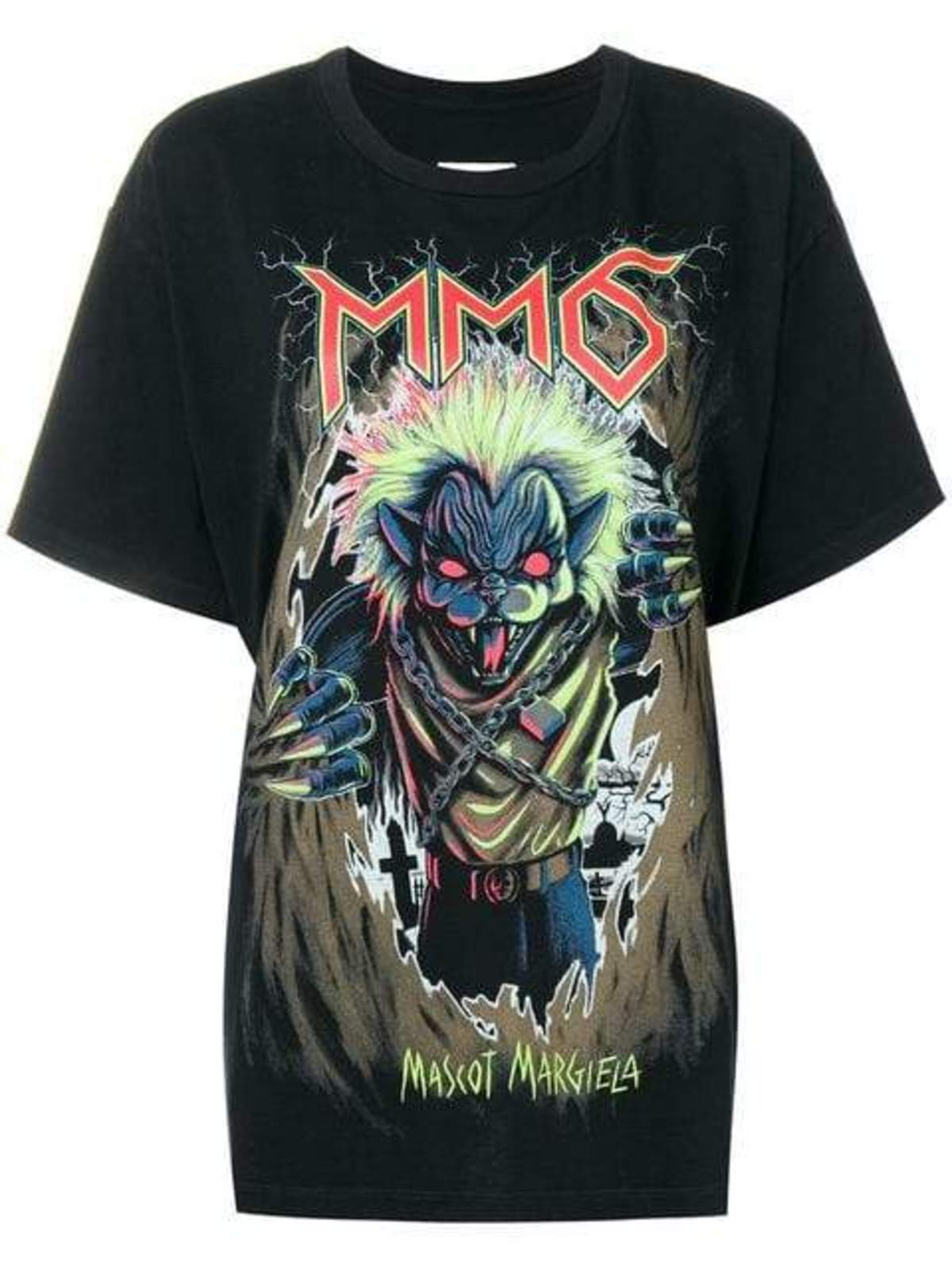 MM6 - mm6  Zombie Cat Tシャツ MM6 - Maison Margiela MM6 MAISON MARGIELA - Zombie Cat Print T