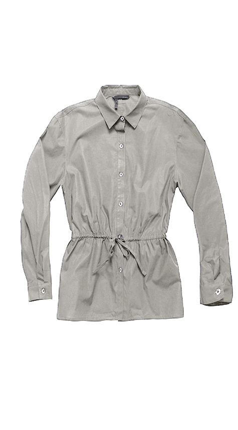 Obakki A-Line Shirt with Drawstring Obakki A-Line Shirt with Drawstring