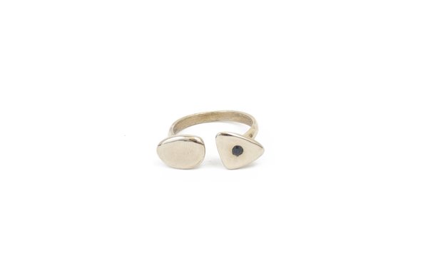 Seaworthy Poppy Ring with Stone
