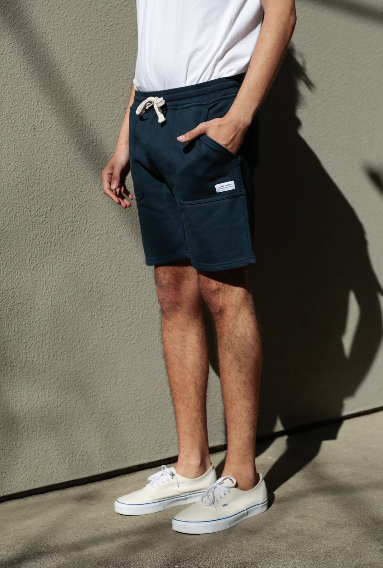 Banks Journal Big Bear Fleece Walkshort Dirty Denim Garmentory