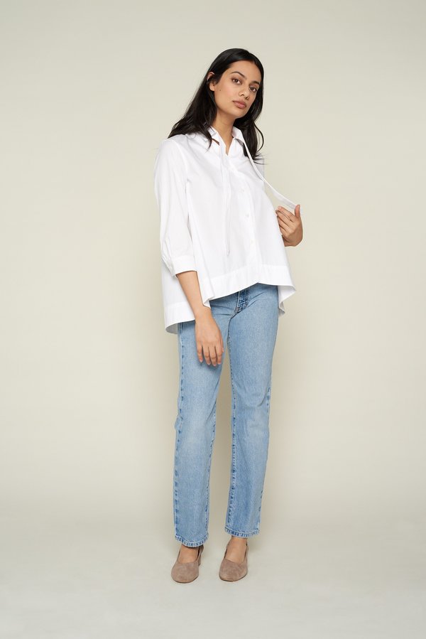Grammar NYC The Preposition Shirt - White Grammar NYC The Preposition Shirt - White