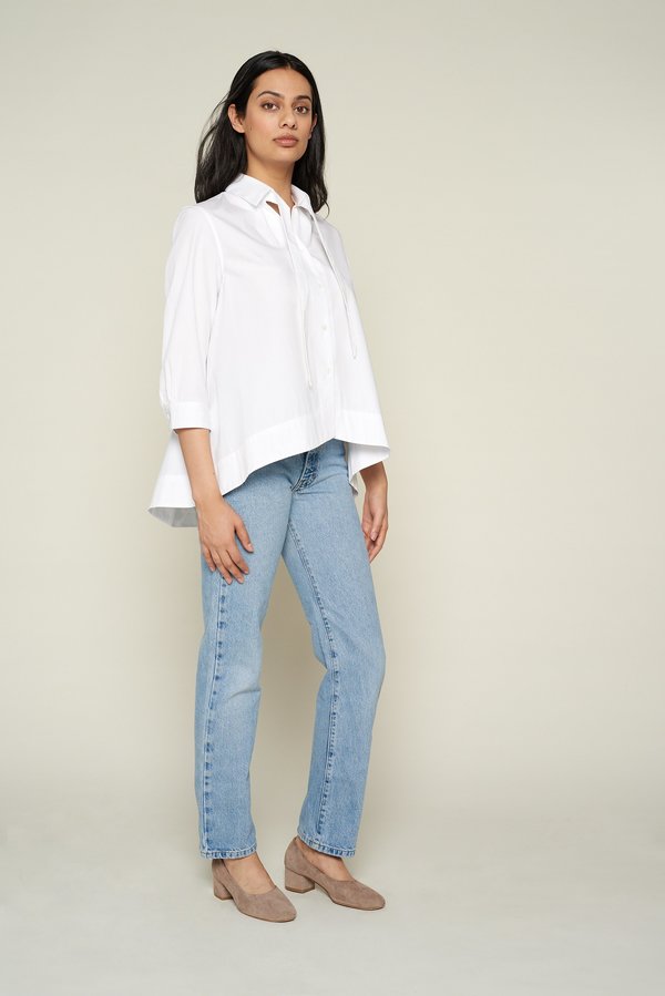 Grammar NYC The Preposition Shirt - White Grammar NYC The Preposition Shirt - White