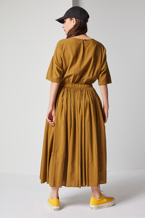 Black Crane Pleated Dress Black Crane Pleated Dress