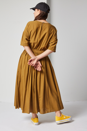 Black Crane Pleated Dress Black Crane Pleated Dress