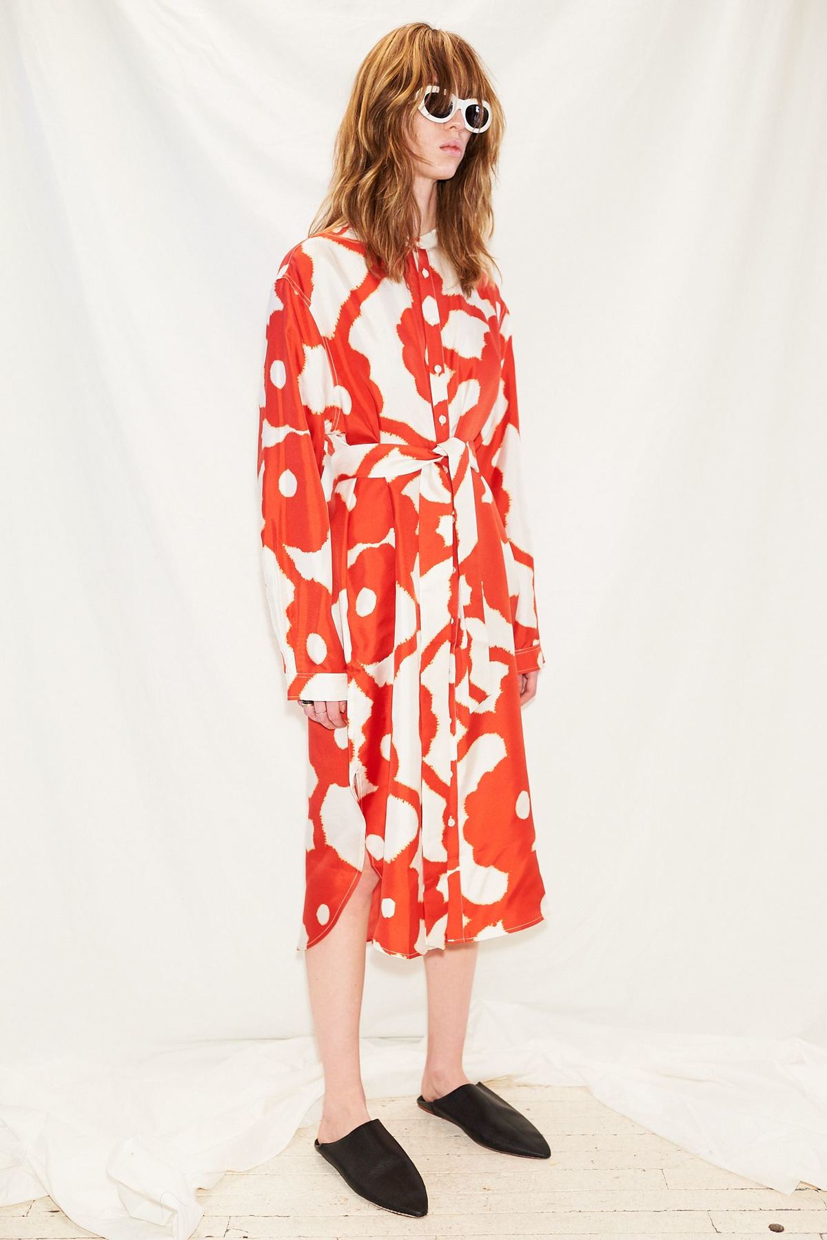 Bananatime Max Shirt - Bleeding Flowers Red | Garmentory