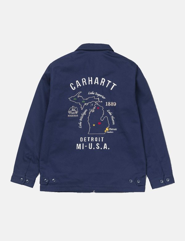 CARHARTT WIP LAKES JACKET カーハート XL CARHARTT WIP Lakes Jacket - Metro Blue | Garmentory