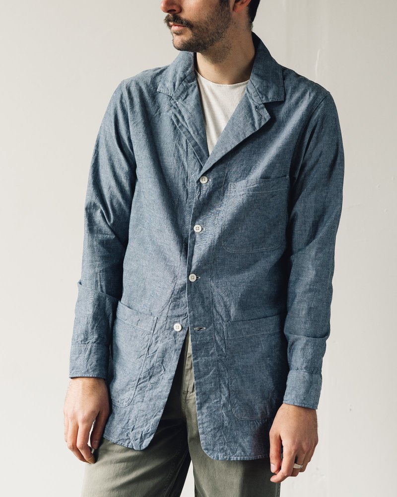 Nigel Cabourn Big Jacket - Denim | Garmentory