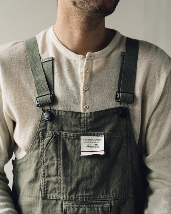 Nigel Cabourn Naval Dungaree - Khaki | Garmentory