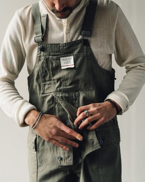 Nigel Cabourn Naval Dungaree - Khaki | Garmentory