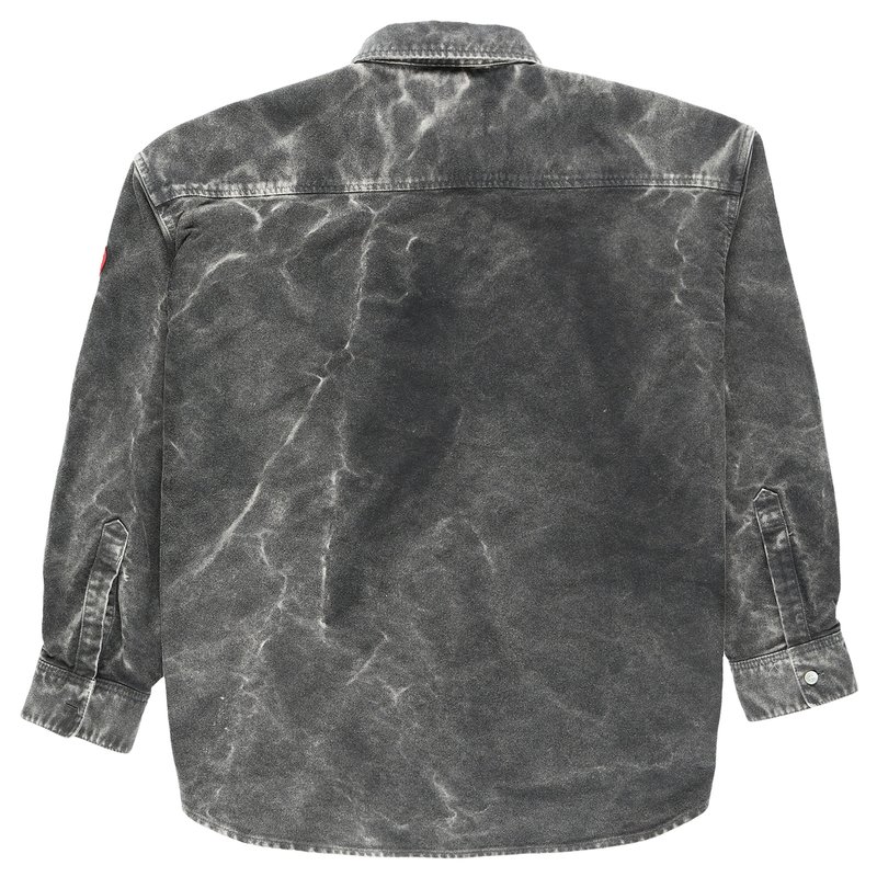 Cav Empt Bleached Big Shirt - Grey | Garmentory 
