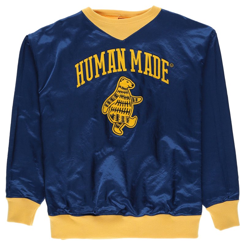 HUMAN MADE SATIN SWEATSHIRT　6174 HUMAN MADE SATIN SWEATSHIRT 6174 HUMAN MADE – SWEATSHIRTS