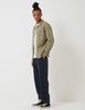 Portuguese Flannel Labura Cotton Workwear Jacket - Olive Green - Thumbnail 1