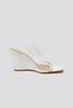 Maryam Nassir Zadeh Olympia Wedge - White - Thumbnail 1