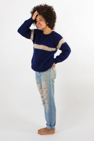 Maiami Wool Striped Sweater Maiami Wool Striped Sweater