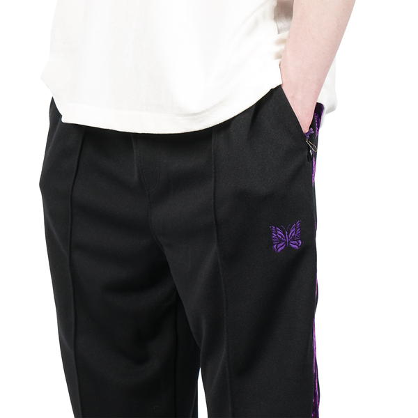 ジャージ Needles SIDE LINE CENTER SEAM PANT Needles SIDELINE CENTER SEAM PANT - Black | Garmentory