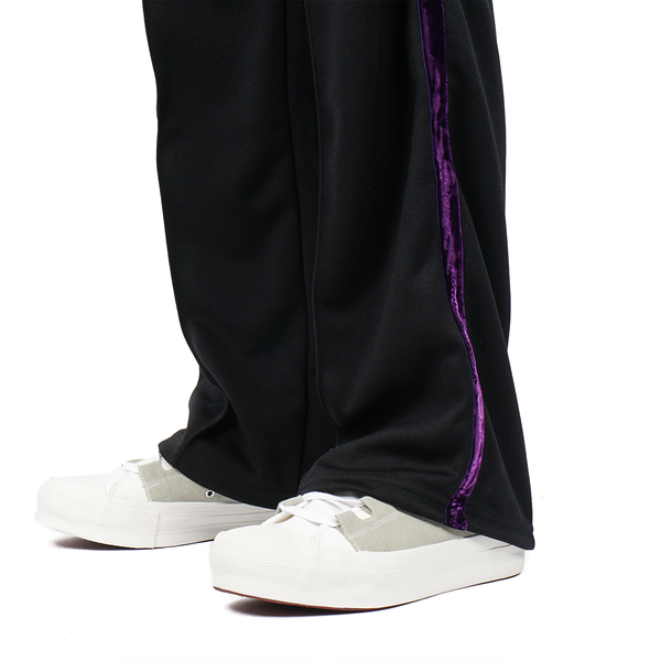 Needles SIDELINE CENTER SEAM PANT - Black | Garmentory