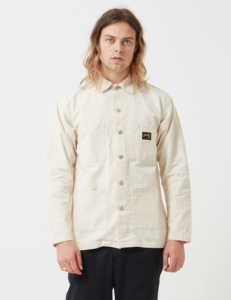 Stan Ray Rigid Shop Jacket - Natural Drill | Garmentory