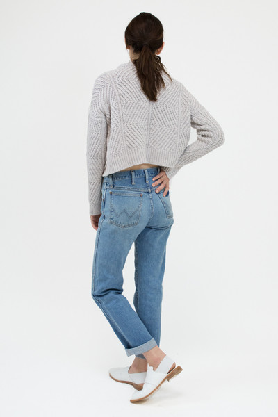 Micaela Greg Silver Bevel Sweater Micaela Greg Silver Bevel Sweater