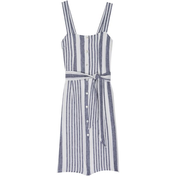chinese dress ladies Clement Linen Sleeveless Dress  Montaigne Paris