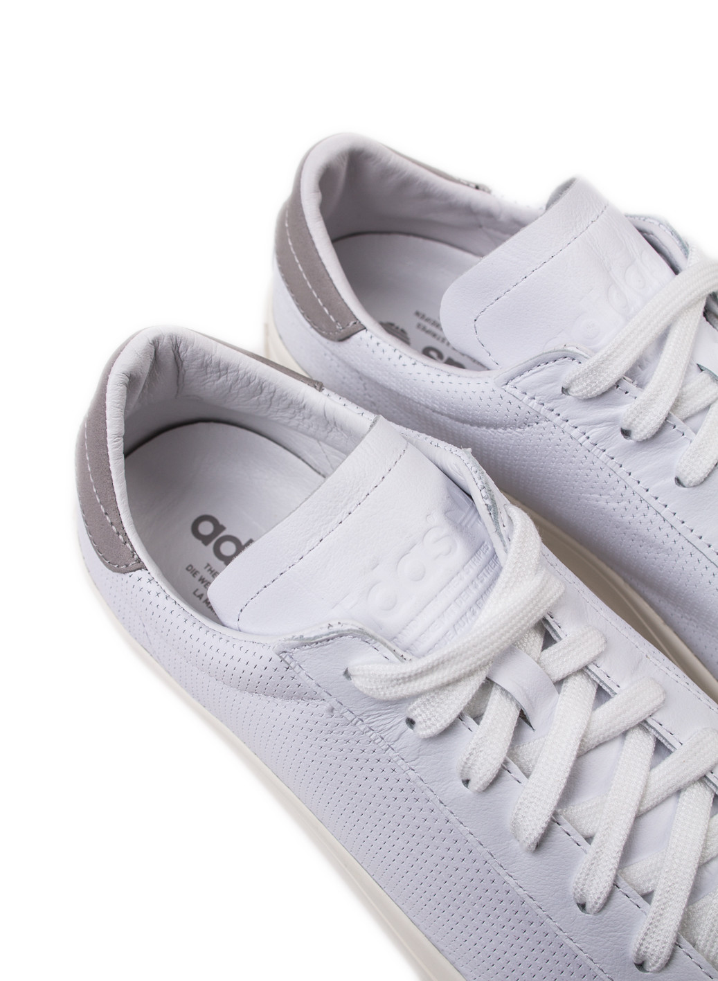 adidas court vantage white