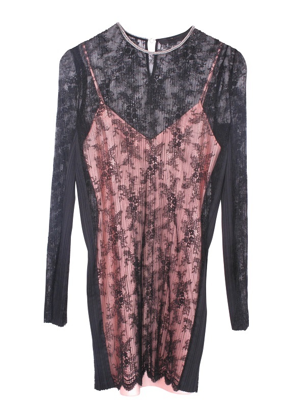 chinese dress ladies T By Alexander Wang Silk Mini Dress main image 1