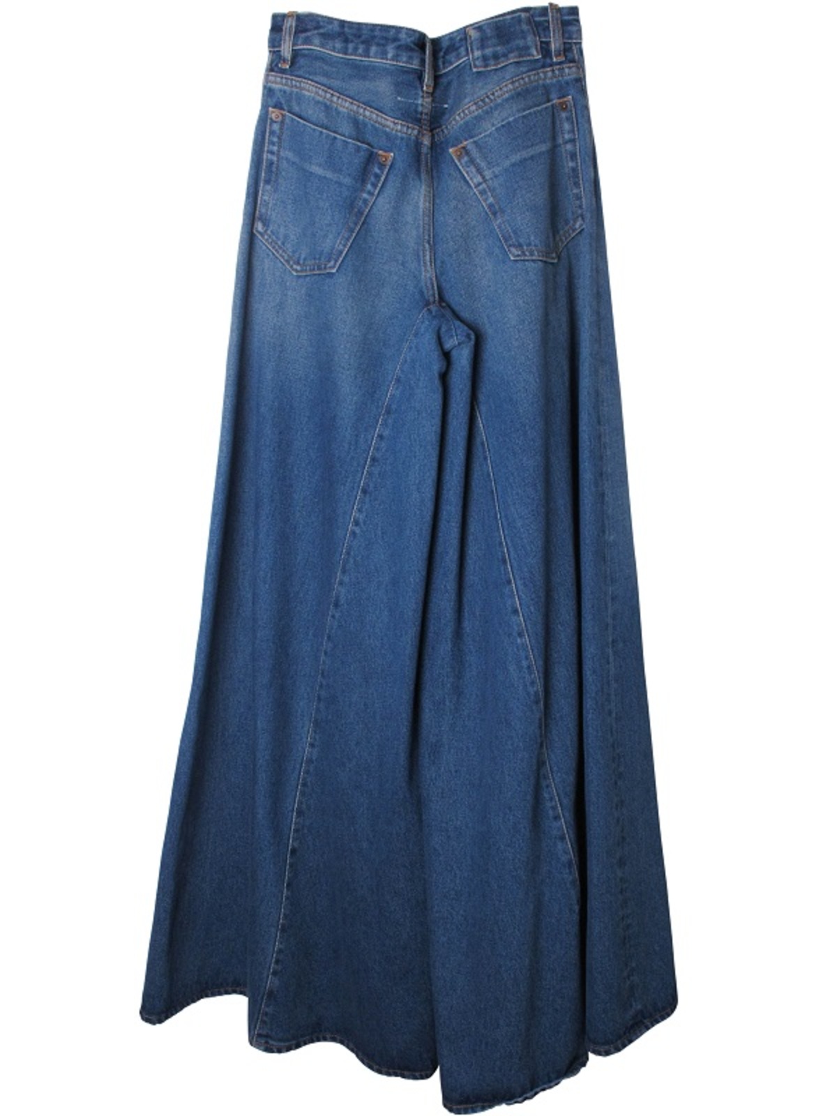 MM6 Wide Denim Pant - Vintage | Garmentory