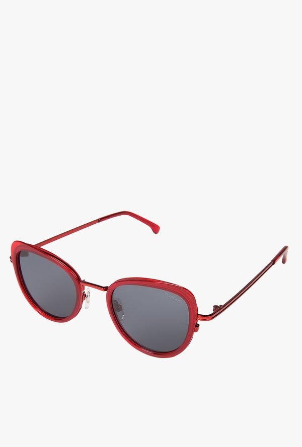 KOMONO Billie Sunglasses - SCARLET | Garmentory display picture 3