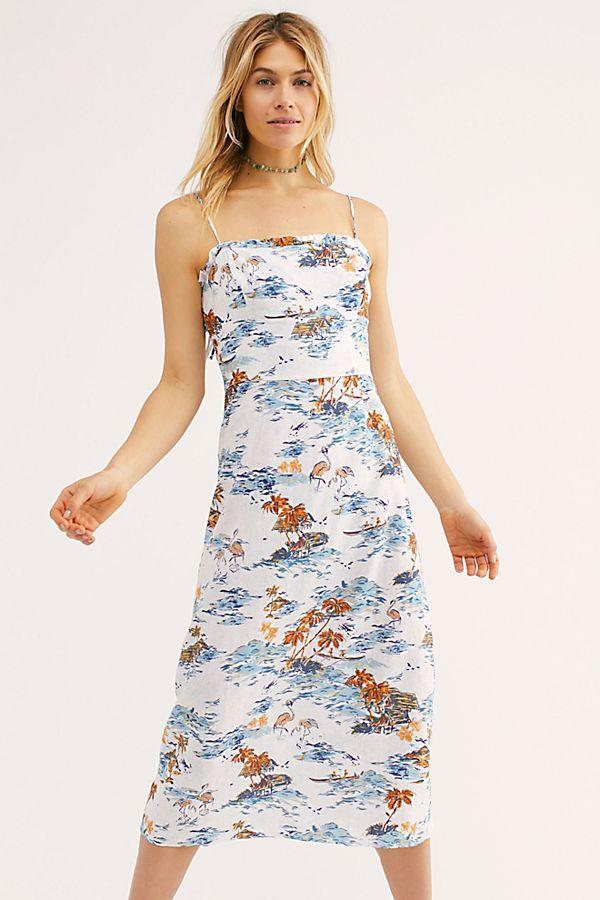 Free People Beach Party Dress - tropical | Garmentory Free People Beach Party Dress - tropical | Garmentory