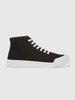 Good News Bagger High Sneakers - Black - Thumbnail 1