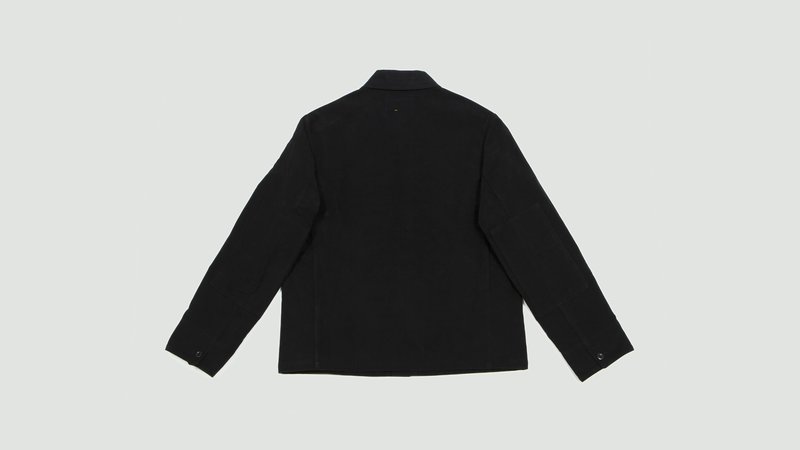ジャケット・アウター MARGARET HOWELL 17AW Moleskin Coat-Blk/M Barbour x M.Howell A7 Wax Jacket | Black | MWX1598-BLK