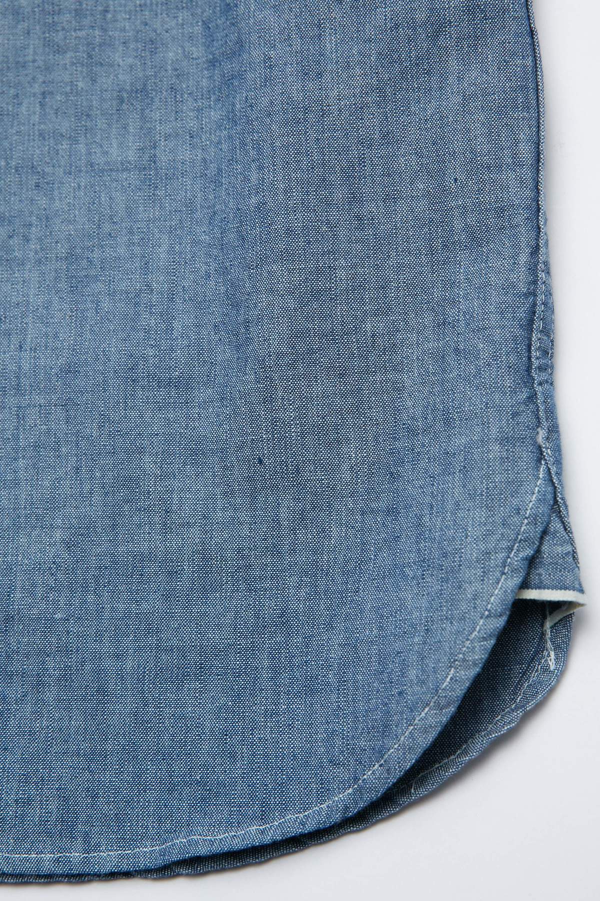 トップス BEAMS PLUS WORK Short Sleeve Chambray M Beams Plus Work Short Sleeve Chambray - Mildblend Supply Co