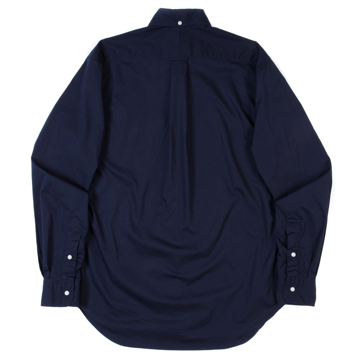 Gitman Bros. Button Down Shirt - Navy Washer Cloth - Image 2 of 4