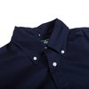 Gitman Bros. Button Down Shirt - Navy Washer Cloth - Thumbnail 3