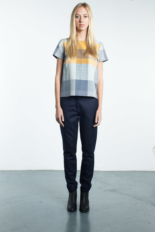 HARARE Plaid Tee HARARE Plaid Tee