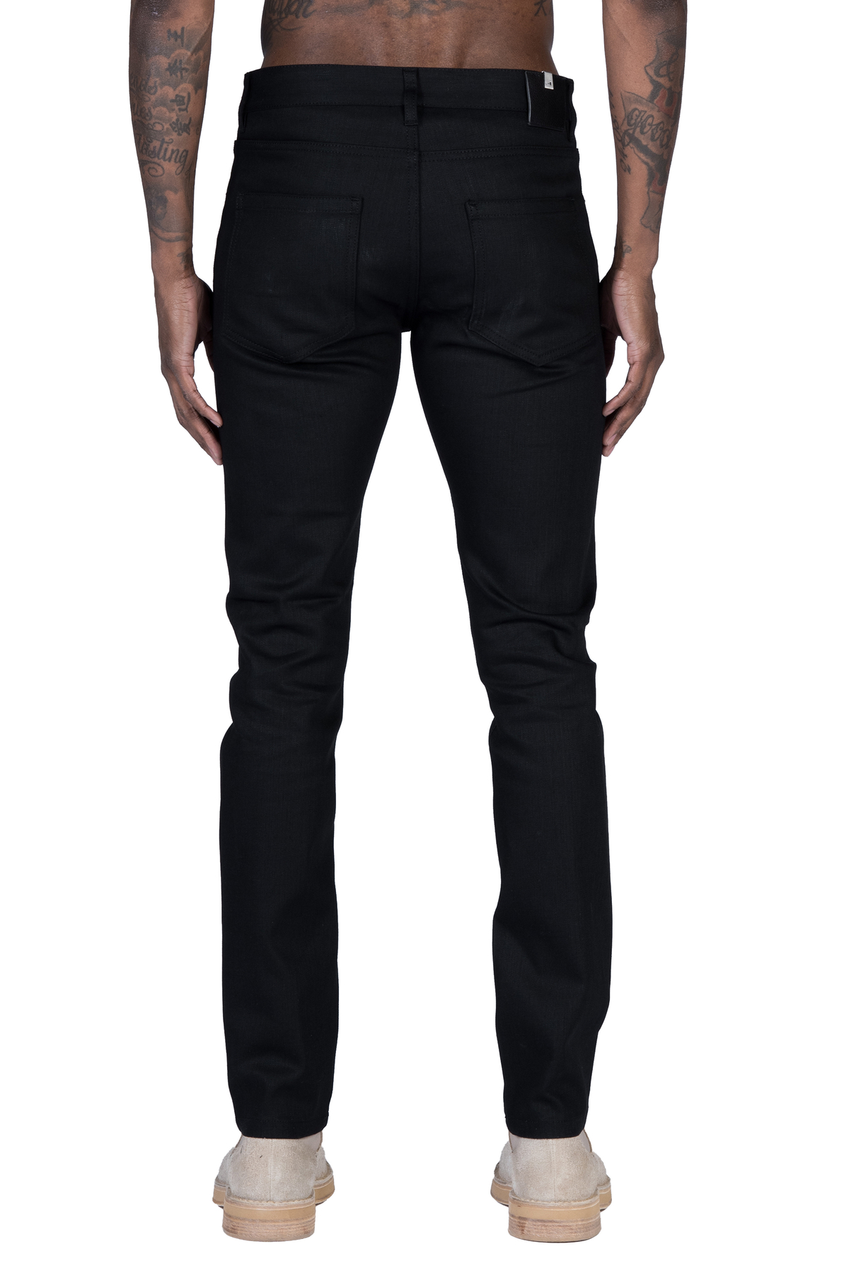1017 ALYX 9SM Classic Jeans With Keychain - Black | Garmentory