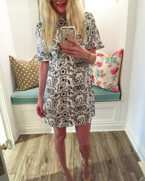 A.L.C. Floral 'Spencer' dress A.L.C. Floral 'Spencer' dress