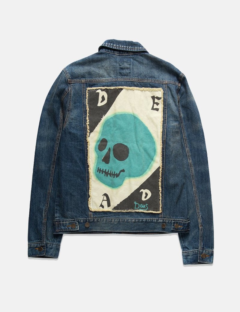 Deus Ex Machina Smile Ronald Denim Jacket - Stonewash | Garmentory
