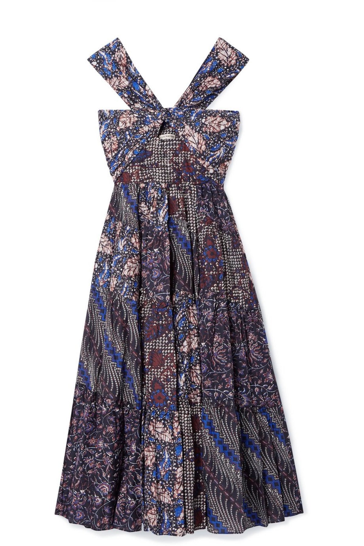 sachin and babi light blue dress BENNET HALTER MINI DRESS