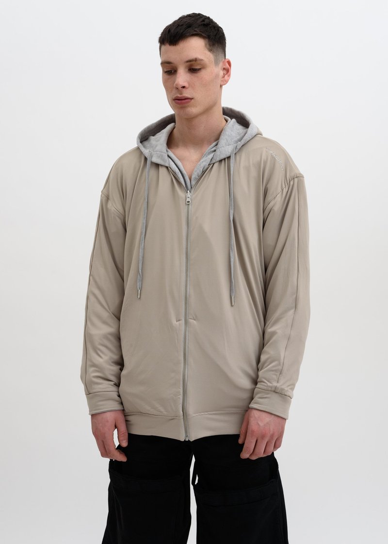 小物 y/project , over hoodie Y/Project Black Snap Insert Hoodie Y/Project