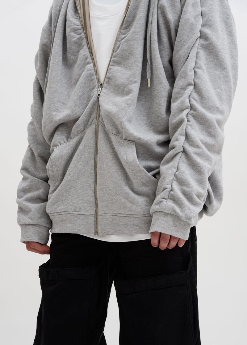 Y/project Reversible Hoodie - Grey | Garmentory