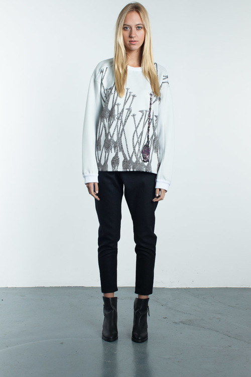 Steven Tai X Lola Dupre Are Giraffe Sweatshirt Steven Tai X Lola Dupre Are Giraffe Sweatshirt