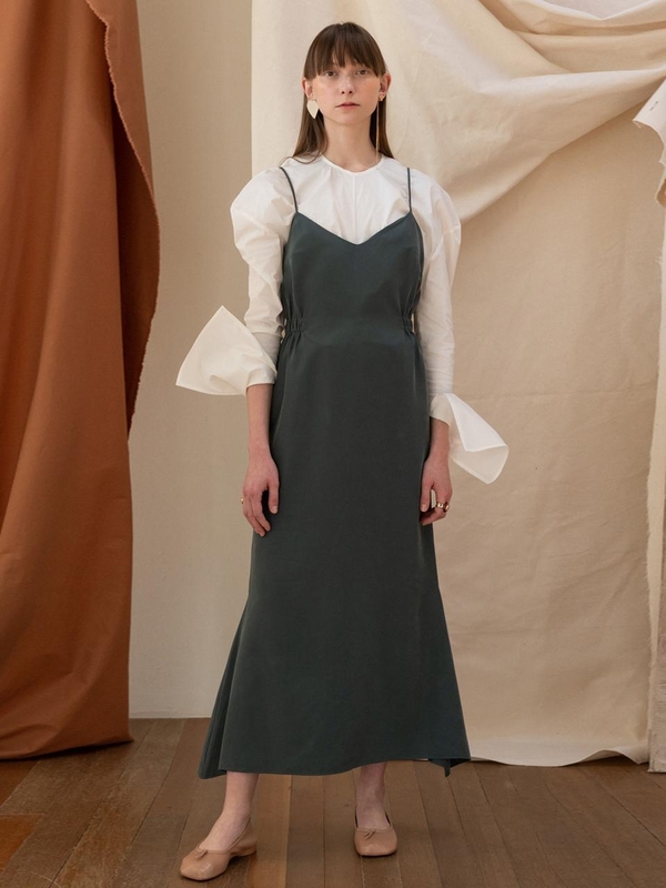 J.CHUNG Turin Slip Dress - Amazon Green | Garmentory