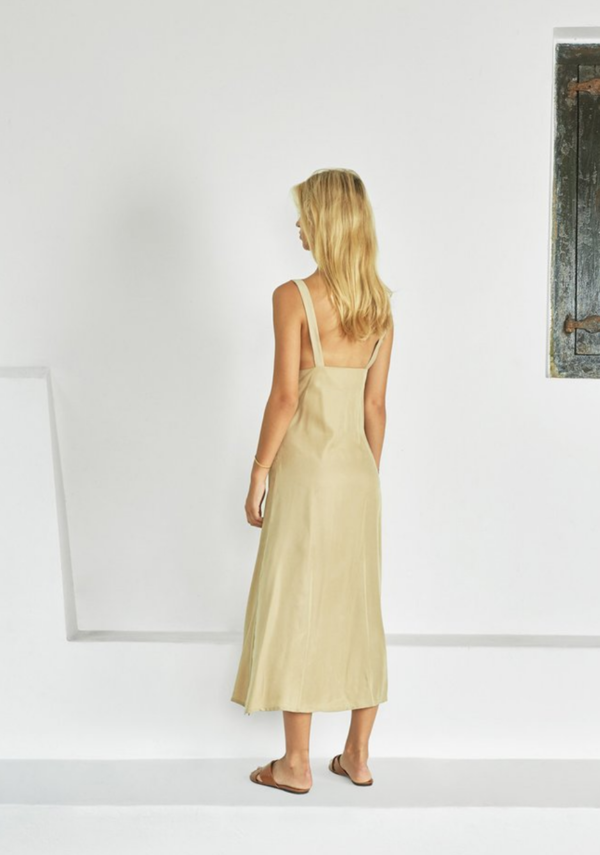 Sancia Lieke Knot Dress - Light Moss Sancia Lieke Knot Dress - Light Moss