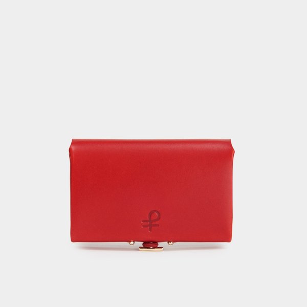 Partoem IRIS wallet - red Partoem IRIS wallet - red
