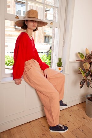L.F.Markey Fat Boys Linen - Dusty Pink L.F.Markey Fat Boys Linen - Dusty Pink