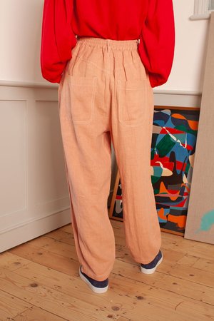 L.F.Markey Fat Boys Linen - Dusty Pink L.F.Markey Fat Boys Linen - Dusty Pink