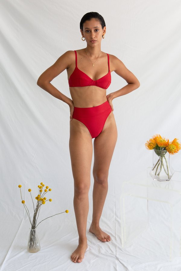 Galamaar High Kick Brief - ROUGE Galamaar High Kick Brief - ROUGE